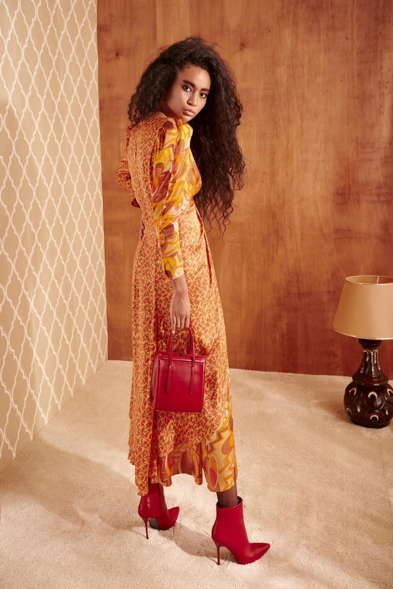 KAZBEK DRESS ORANGE - Image 5