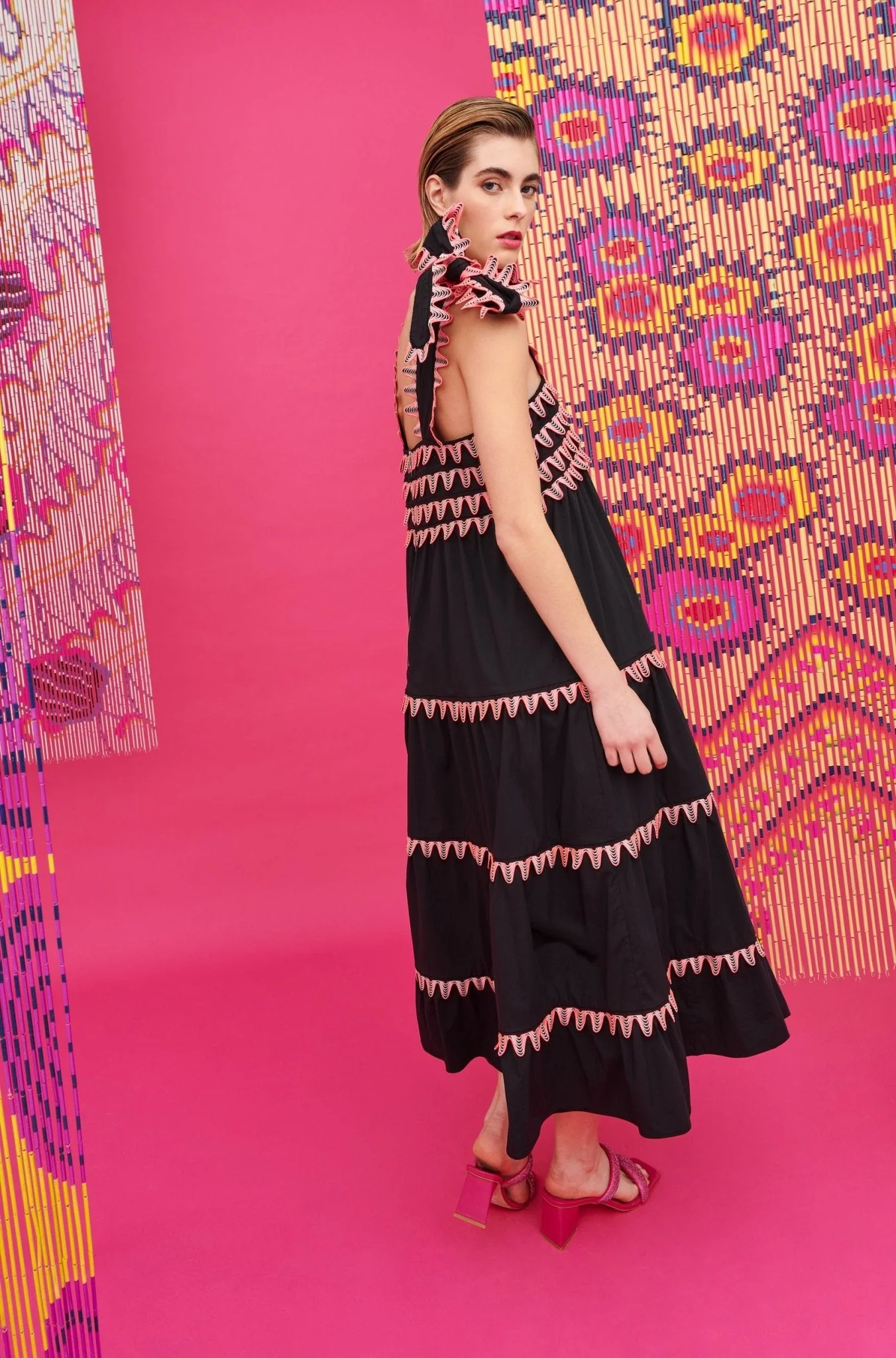 KELLY DRESS BLACK - Image 6