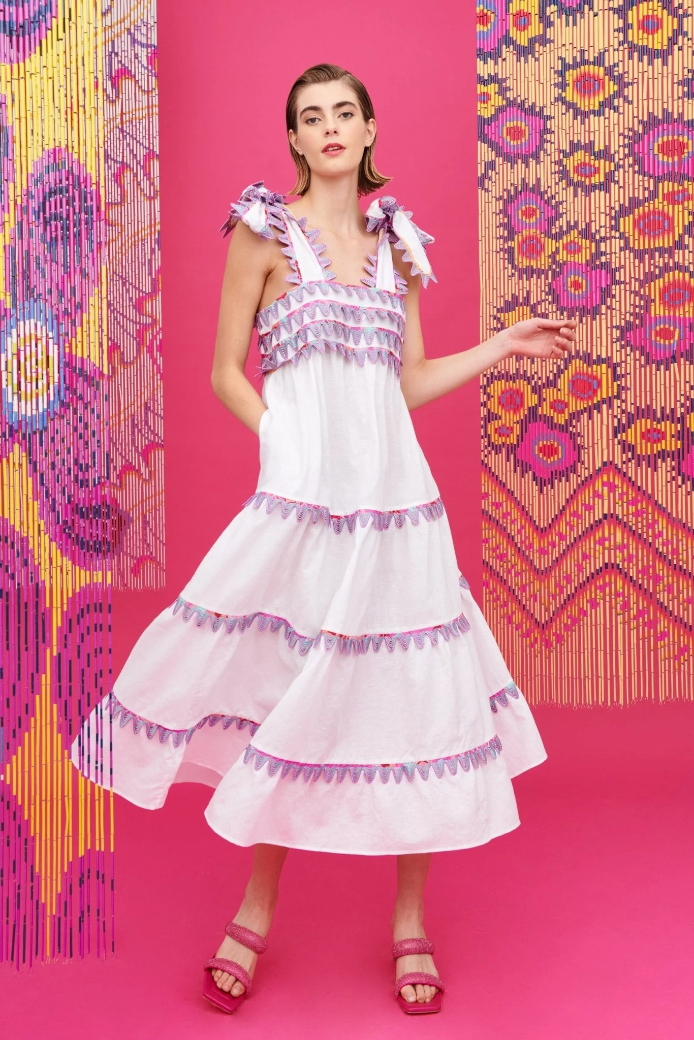 KELLY DRESS WHITE