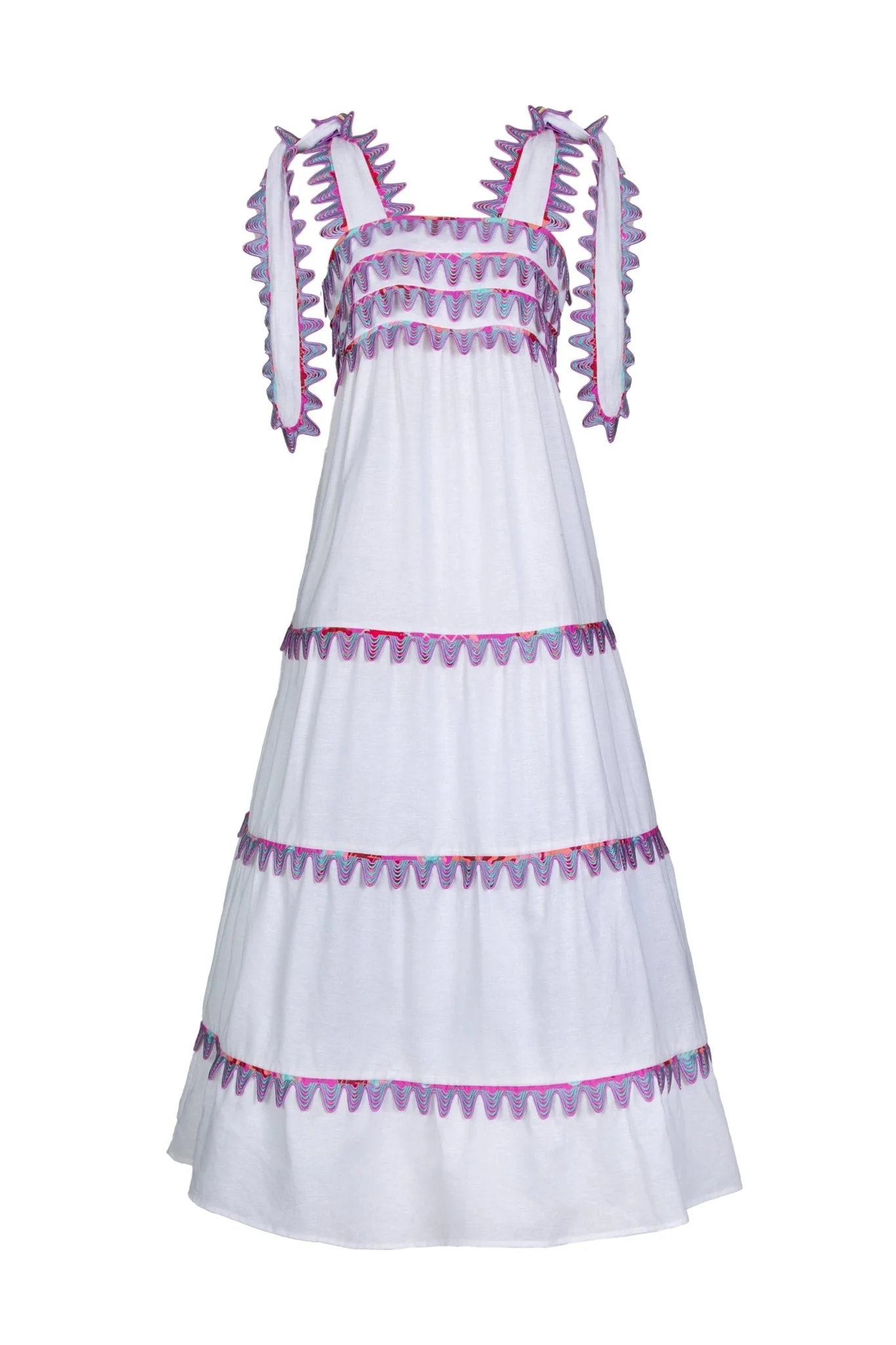 KELLY DRESS WHITE - Image 2