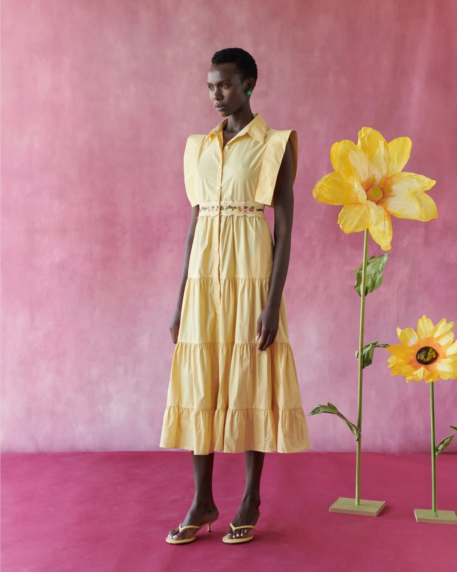 Lucero Dress Yellow - Image 3