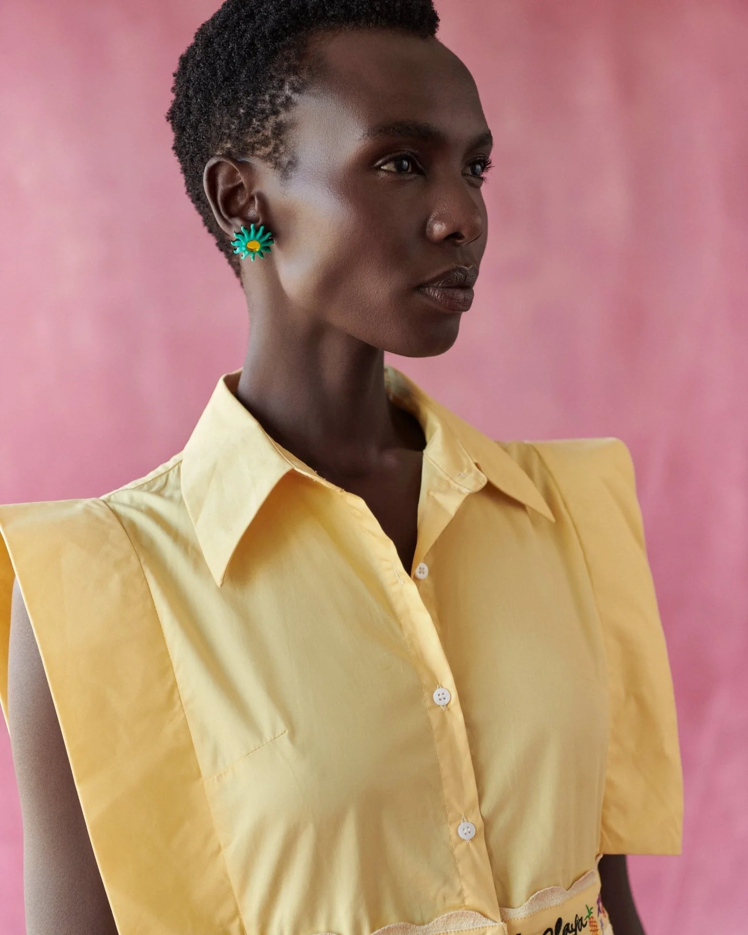 Lucero Dress Yellow - Image 8