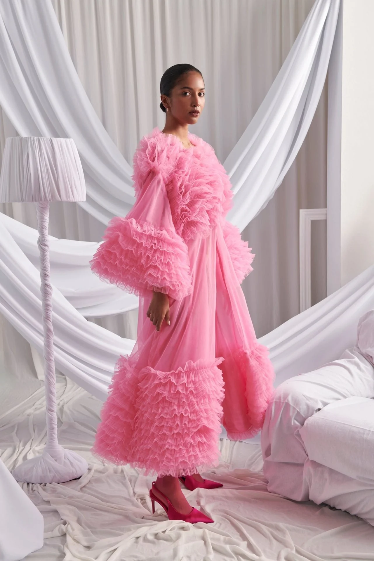 Luz Dress Pink - Image 4