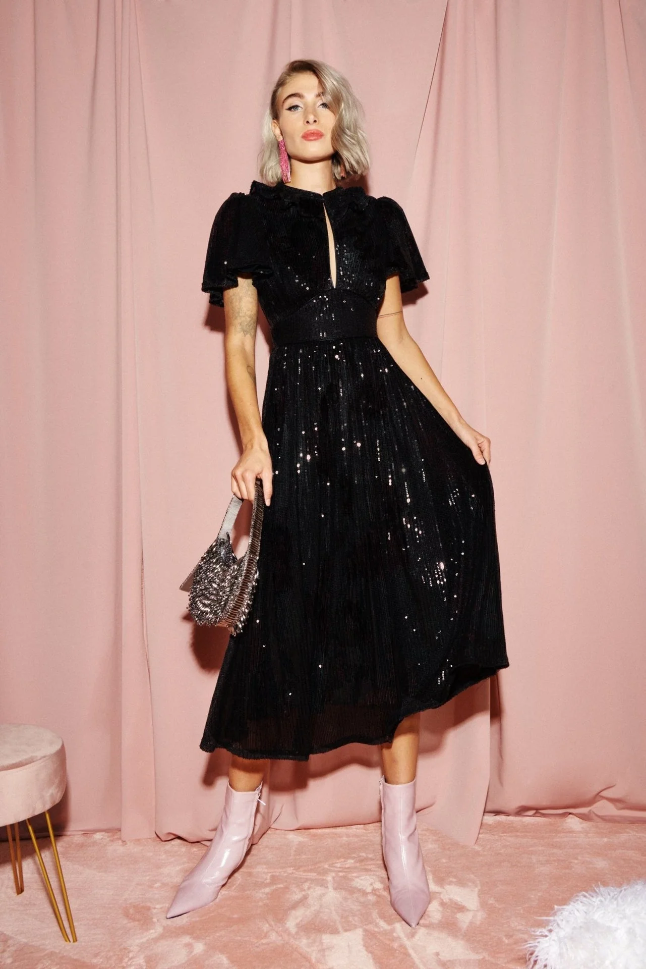 Margarita Dress - Black - Image 3