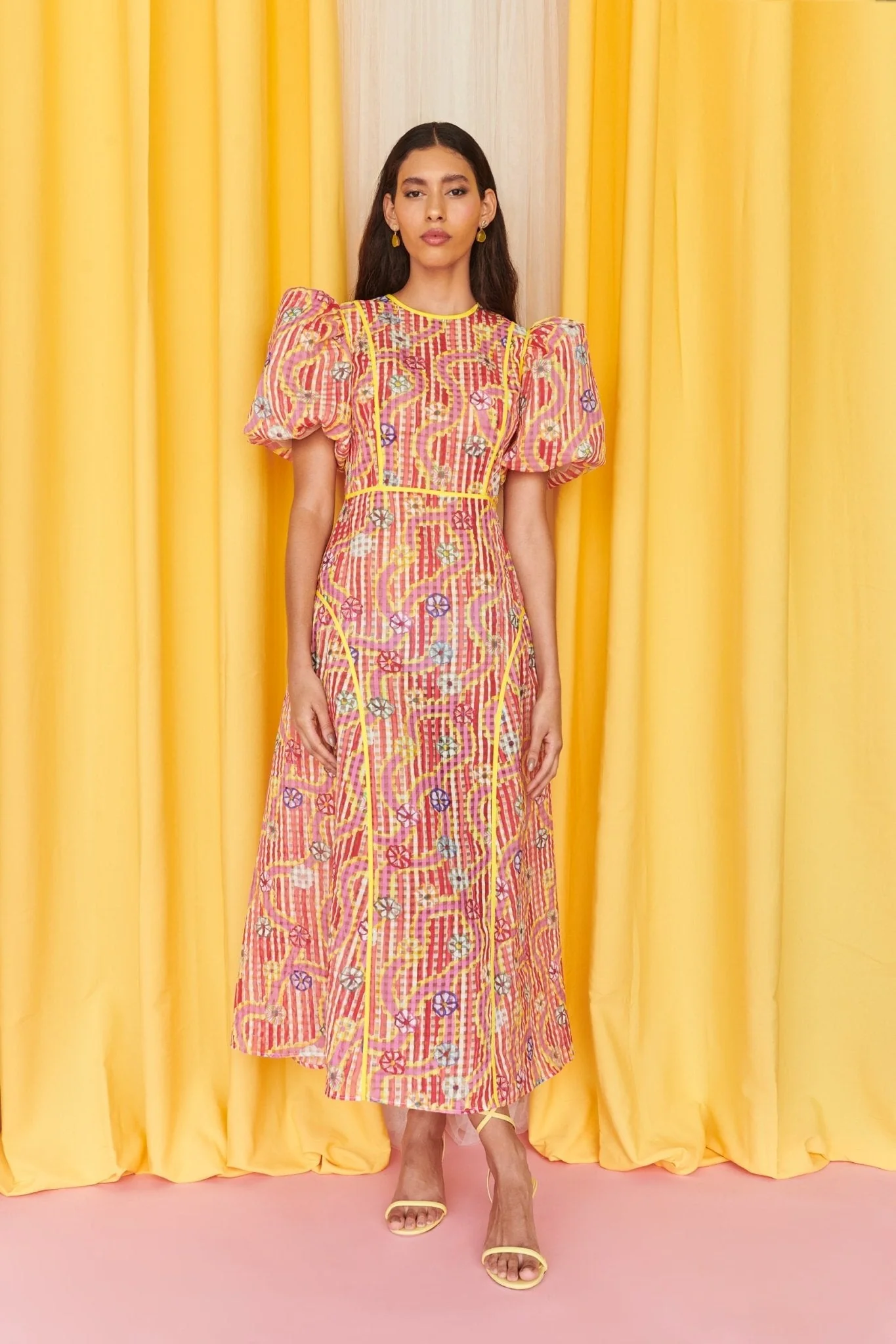 Nammu Dress Yellow - Image 3