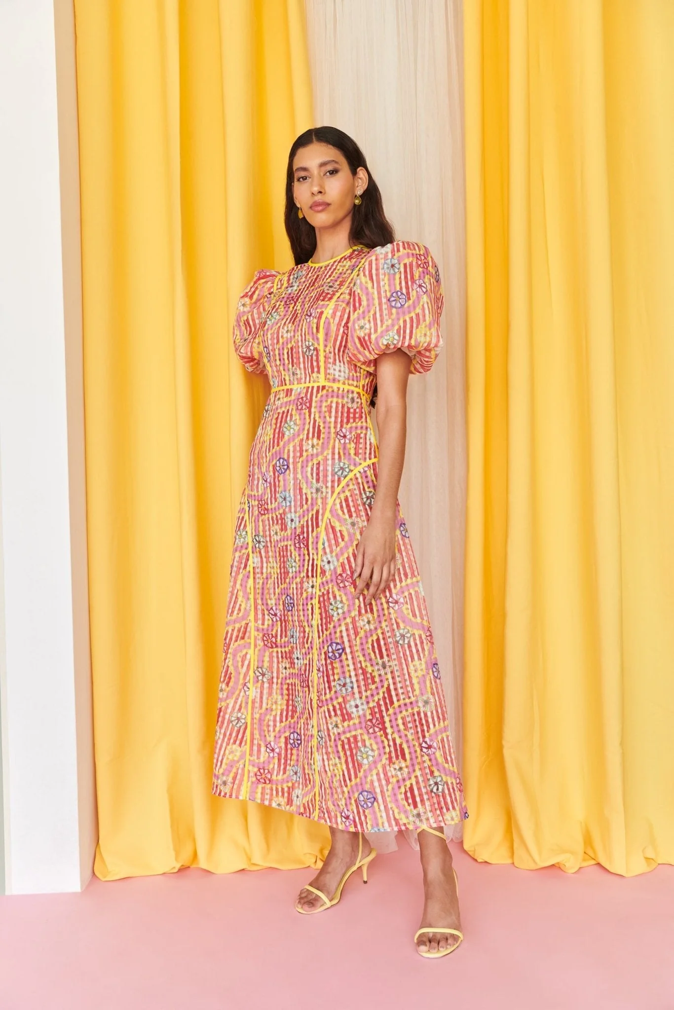 Nammu Dress Yellow - Image 4