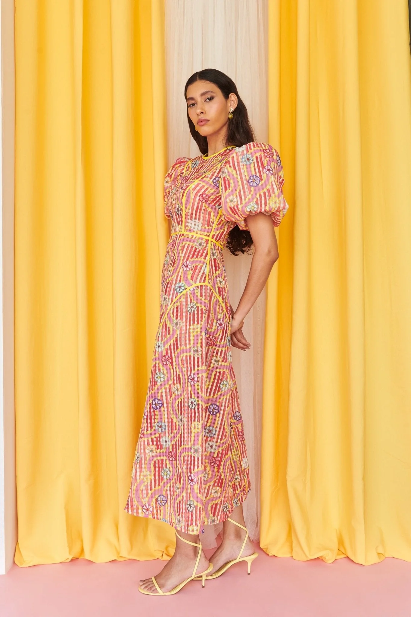 Nammu Dress Yellow - Image 5