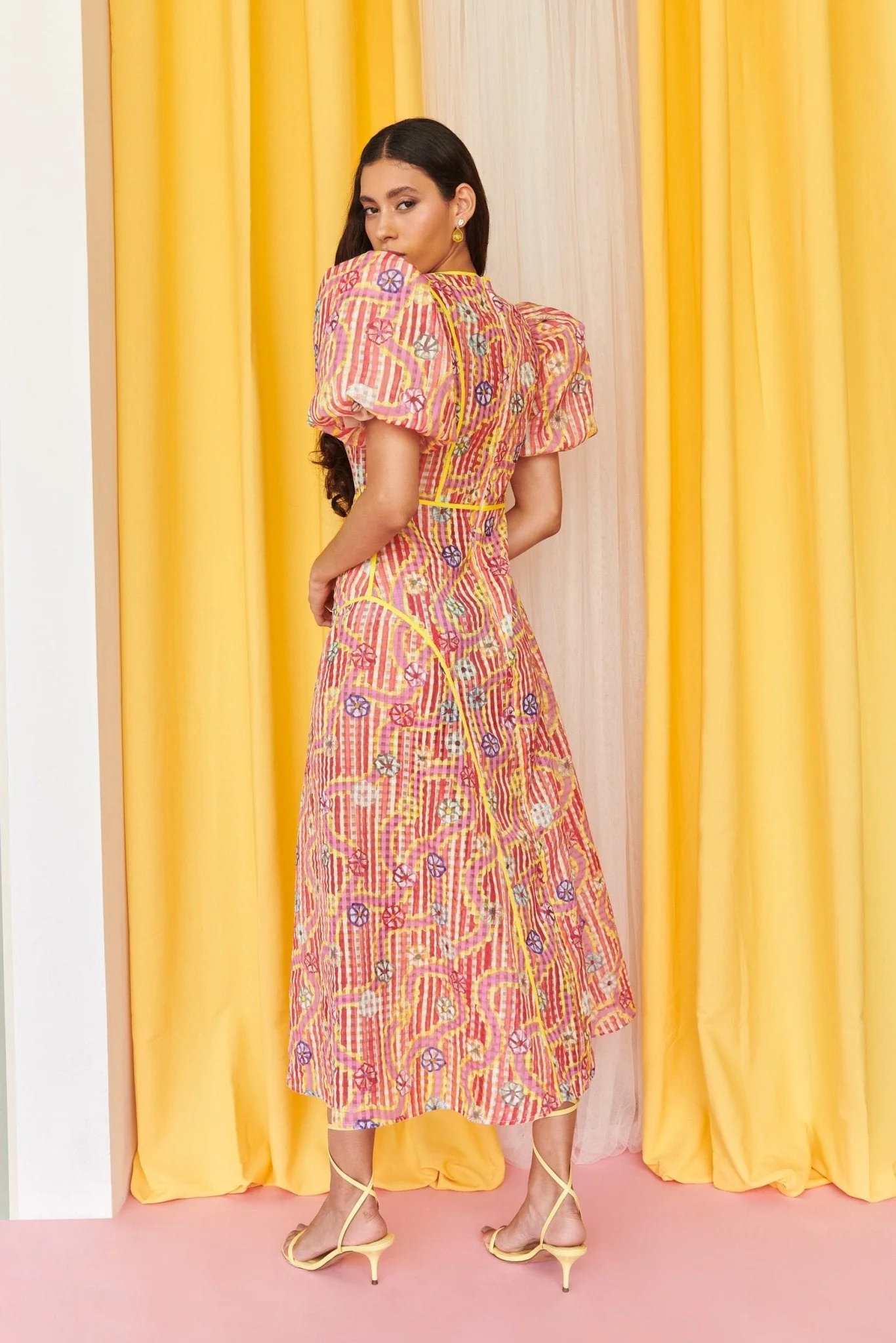 Nammu Dress Yellow - Image 6