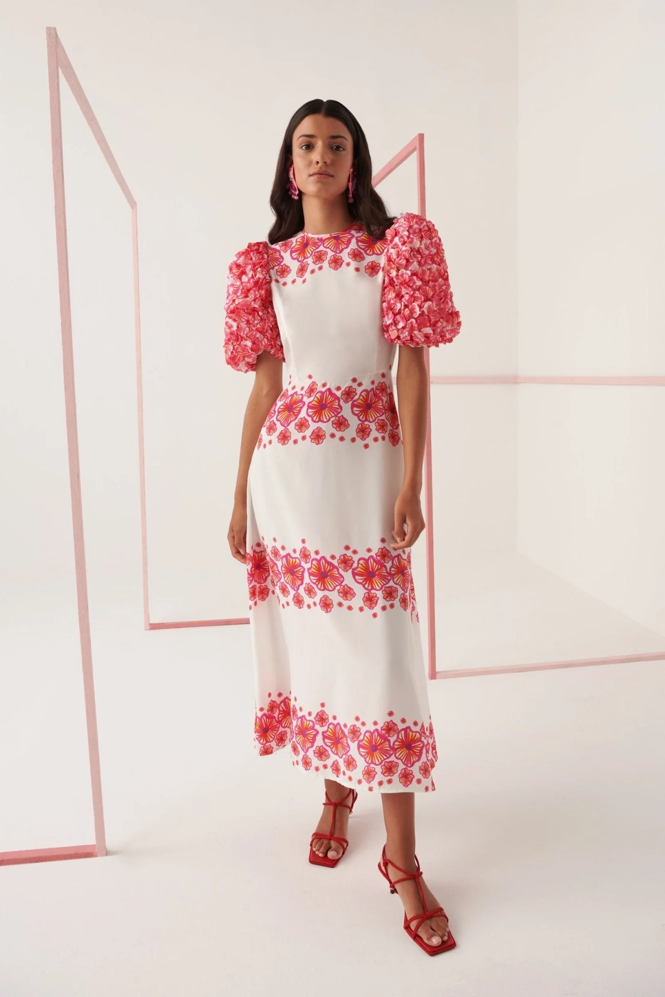 Natura Floral Dress - Image 3