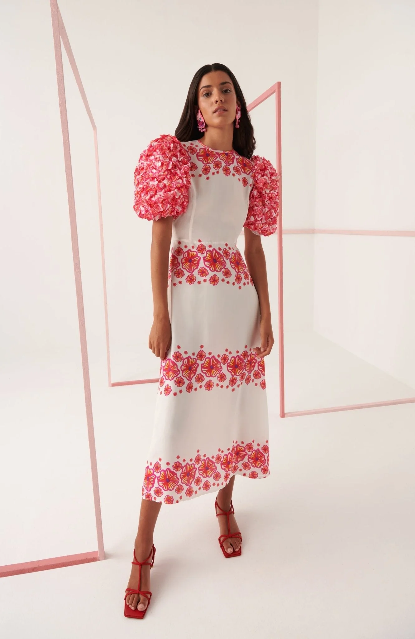 Natura Floral Dress - Image 4