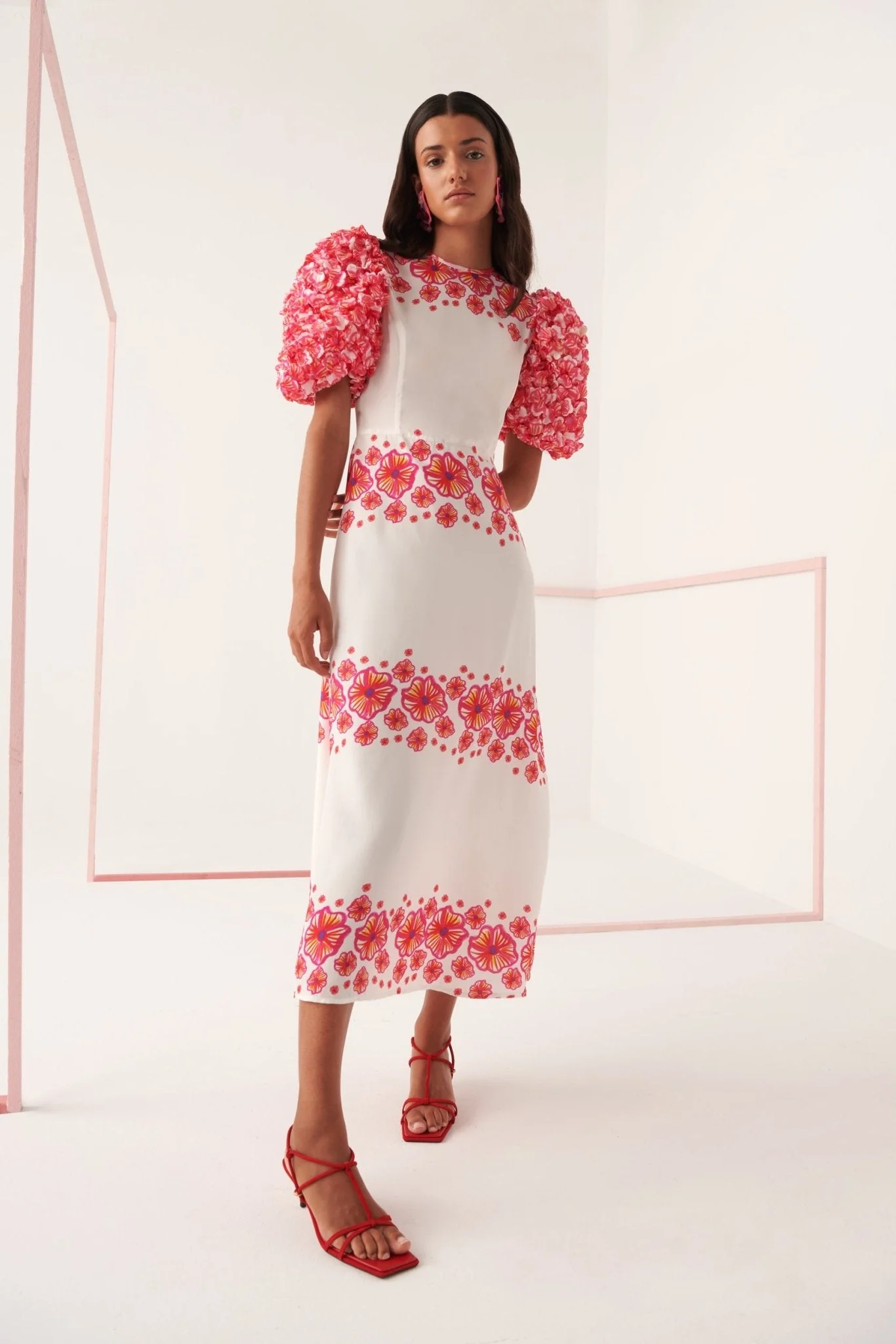 Natura Floral Dress - Image 5