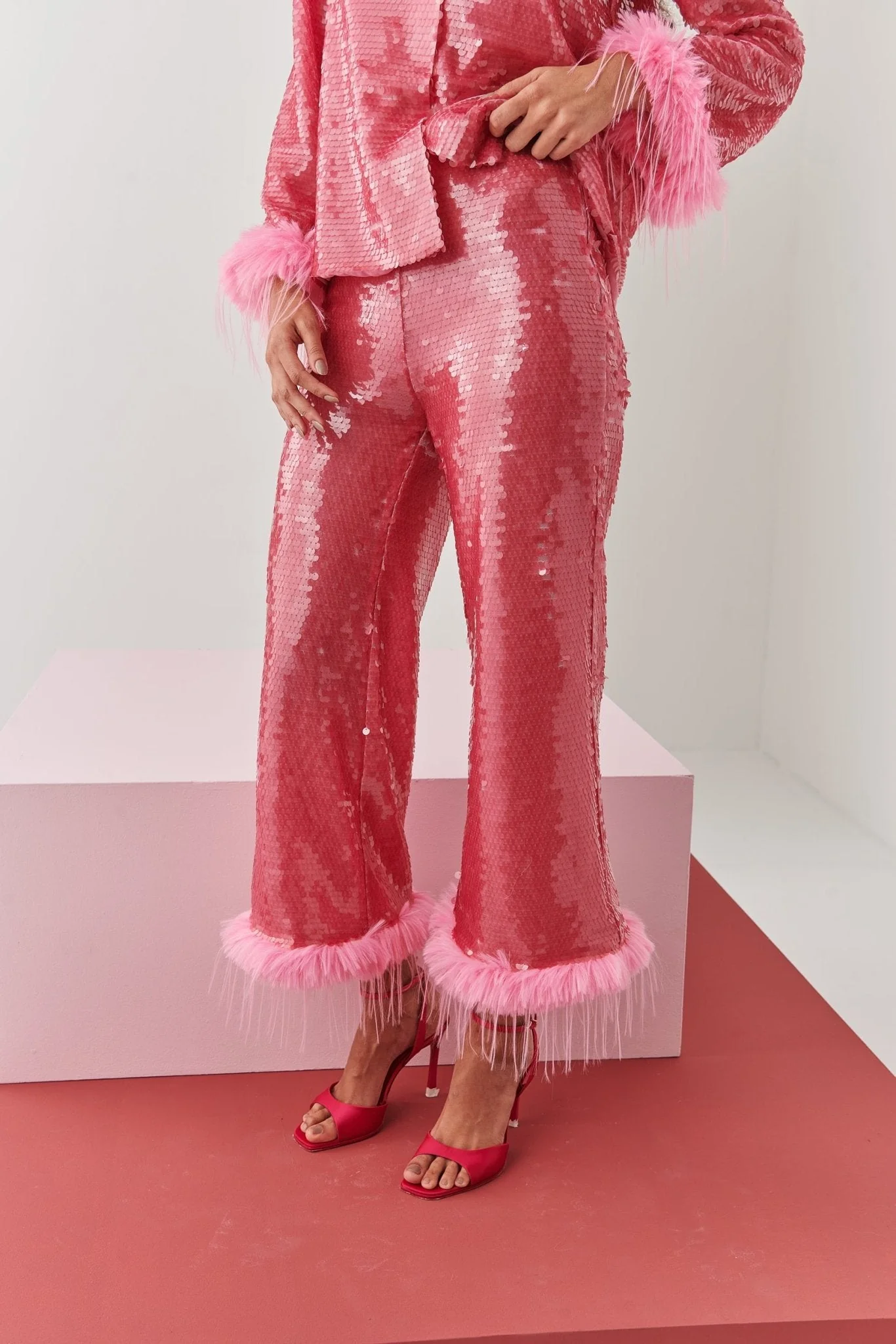 Oasis Pants Pink - Image 7