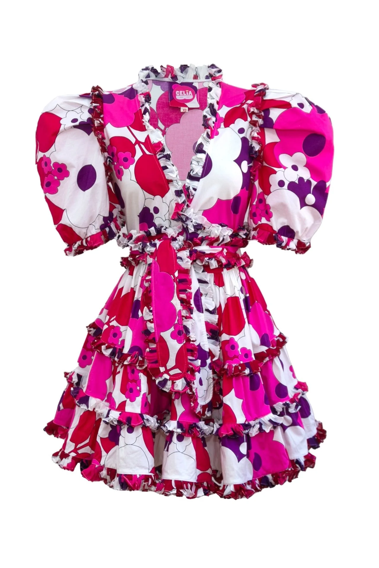 OBSIDIANA DRESS - RED