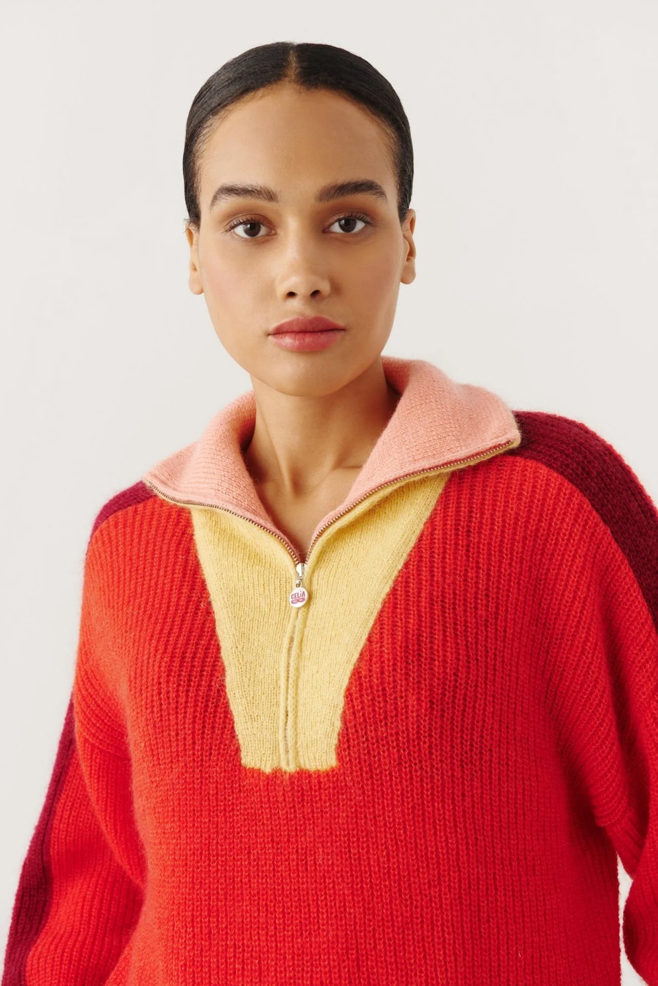 Peony sweater red - Image 5