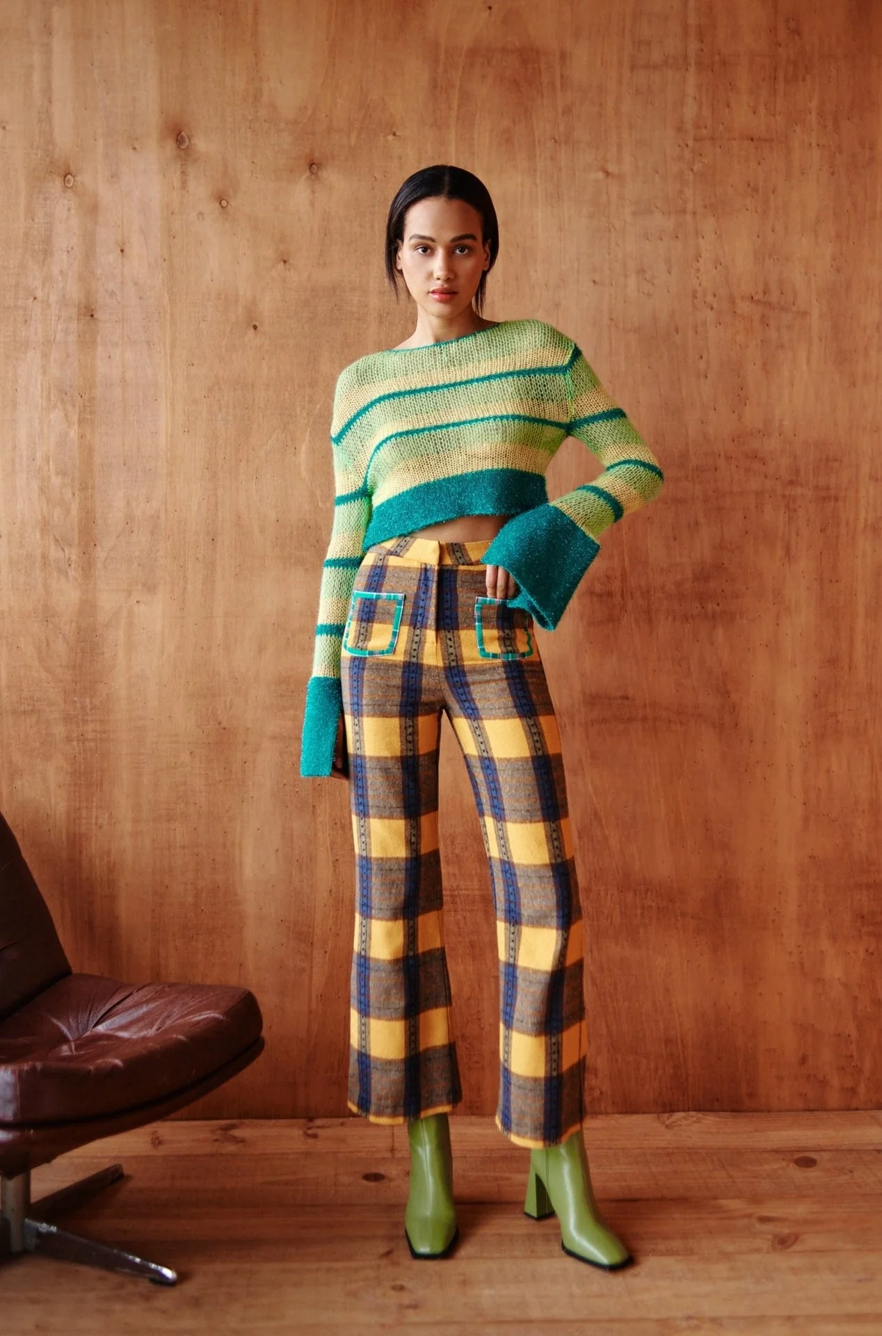 Poppy sweatter Green - Image 2