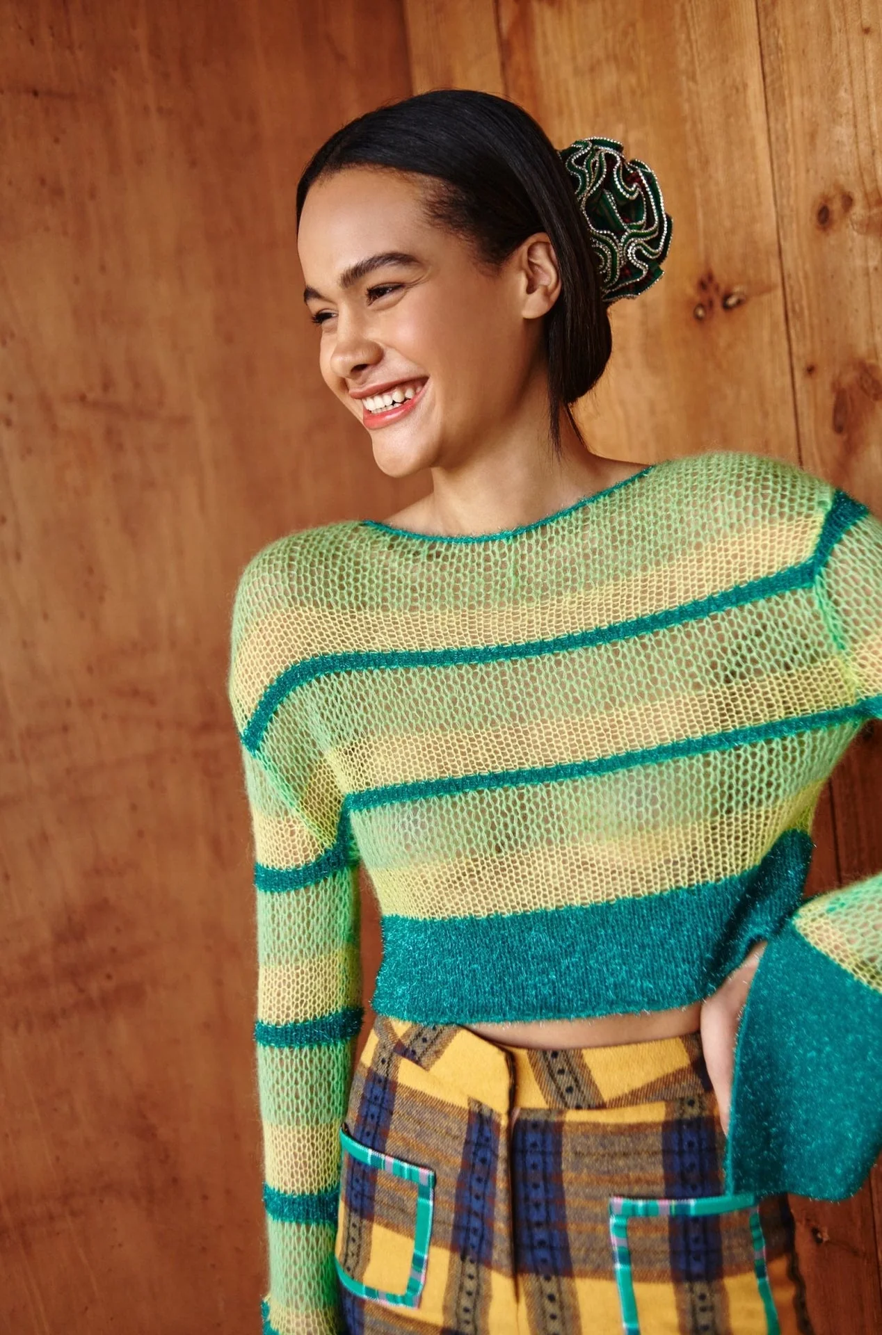 Poppy sweatter Green - Image 3
