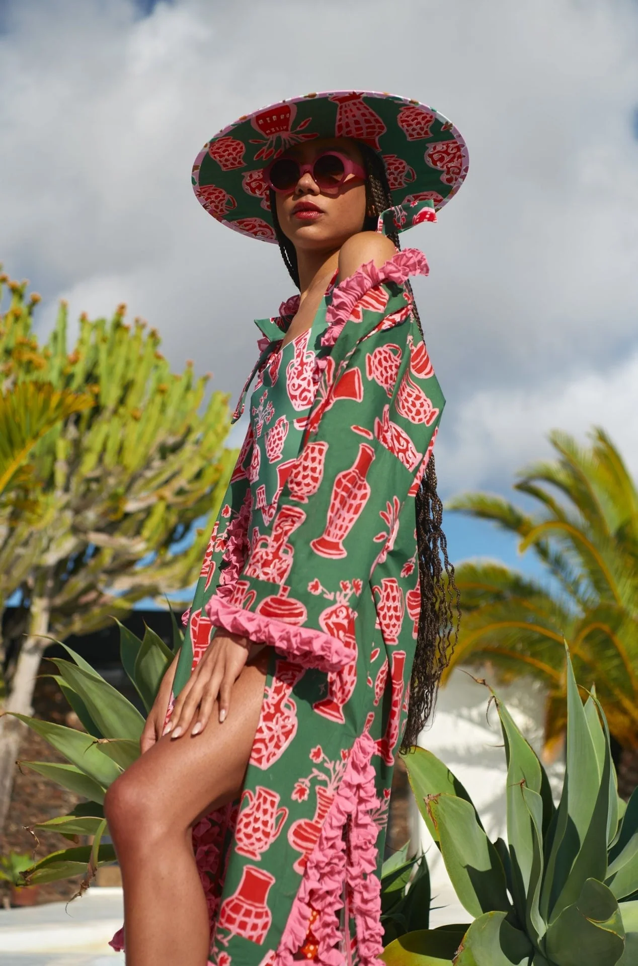 RIOLITA KAFTAN - GREEN - Image 5