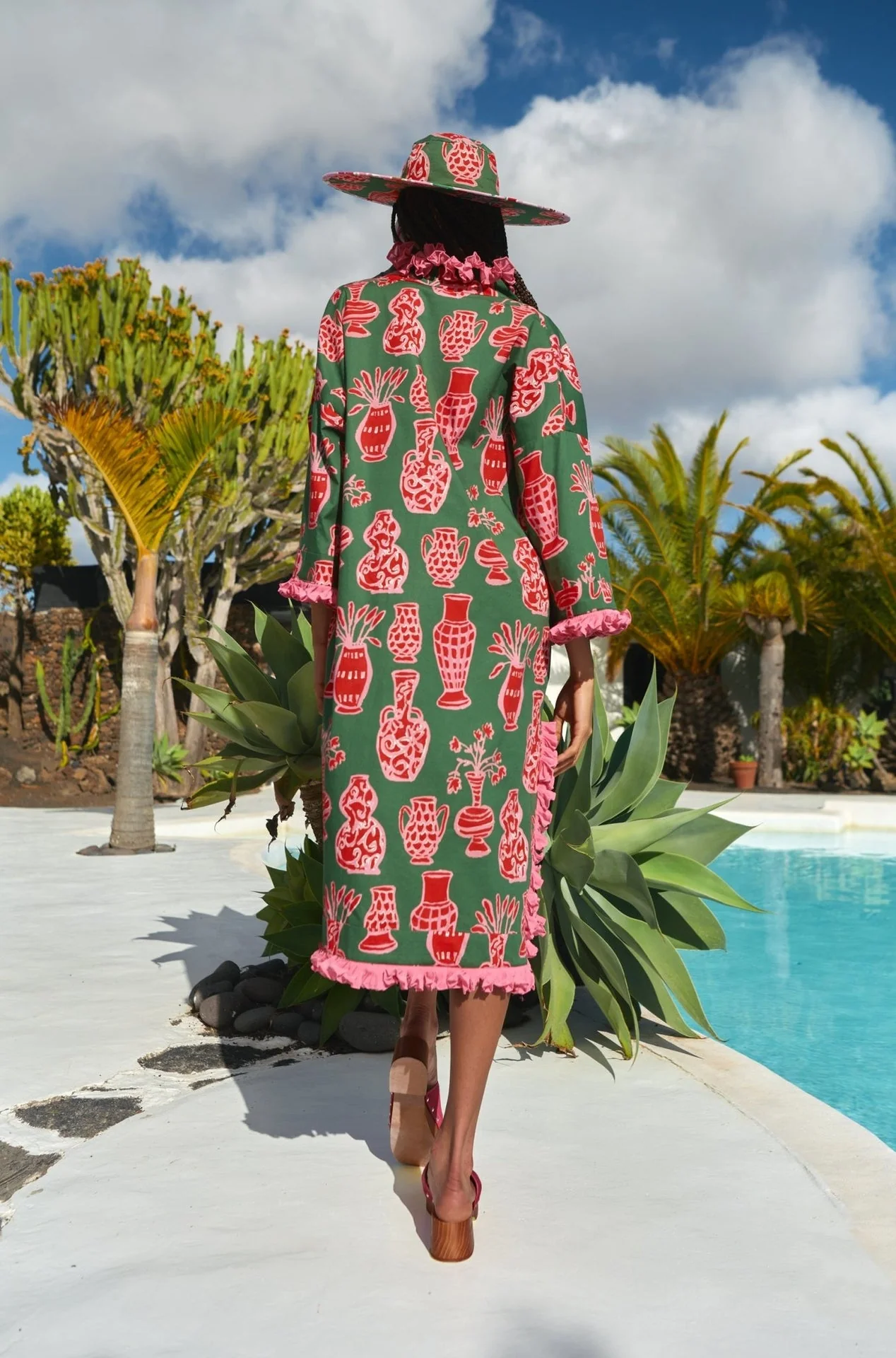 RIOLITA KAFTAN - GREEN - Image 6