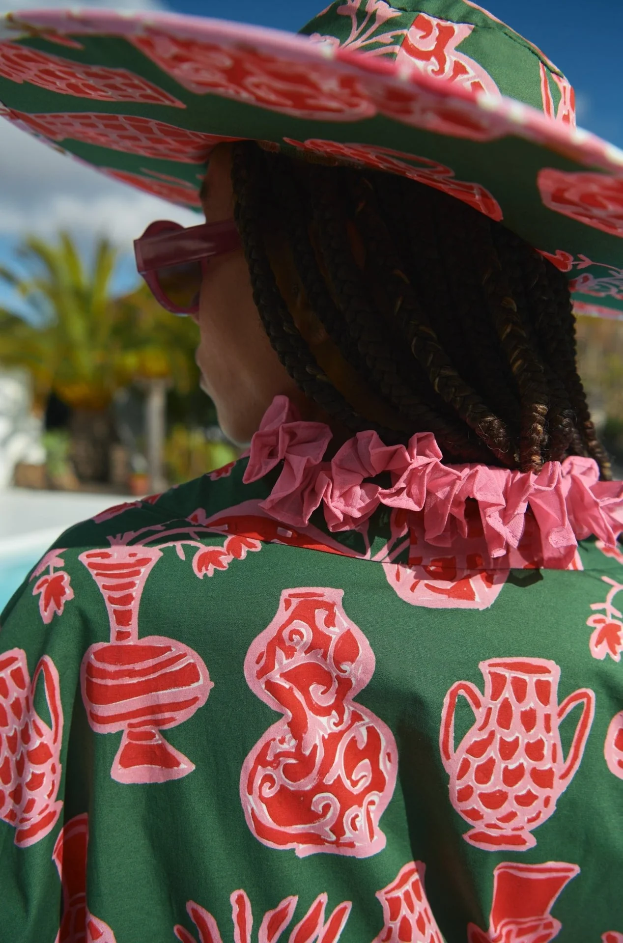 RIOLITA KAFTAN - GREEN - Image 7