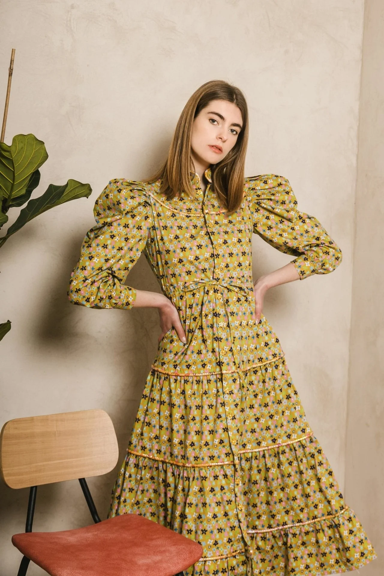 SABINA DRESS GREEN - Image 4