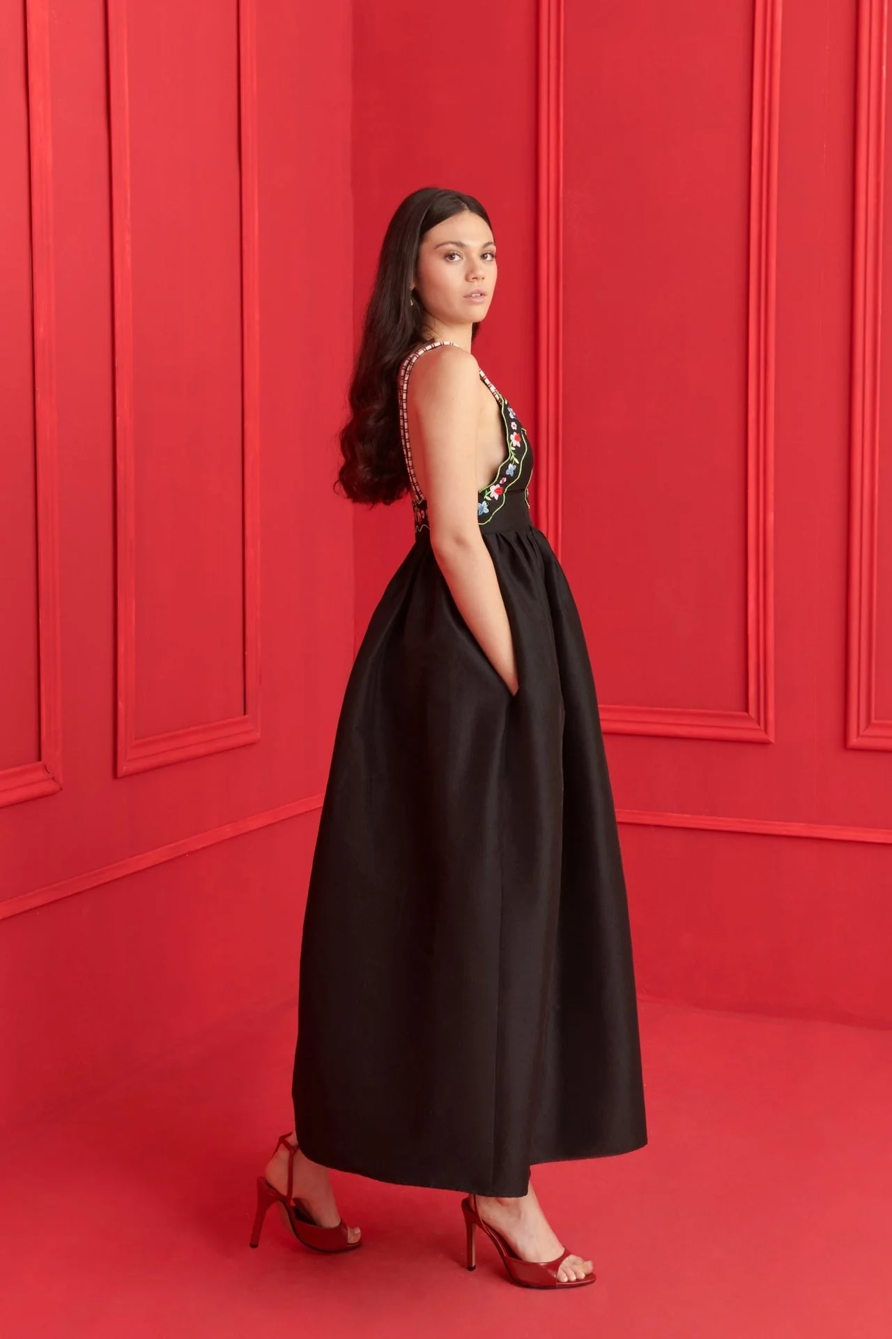 Selene Dress Black - Image 4