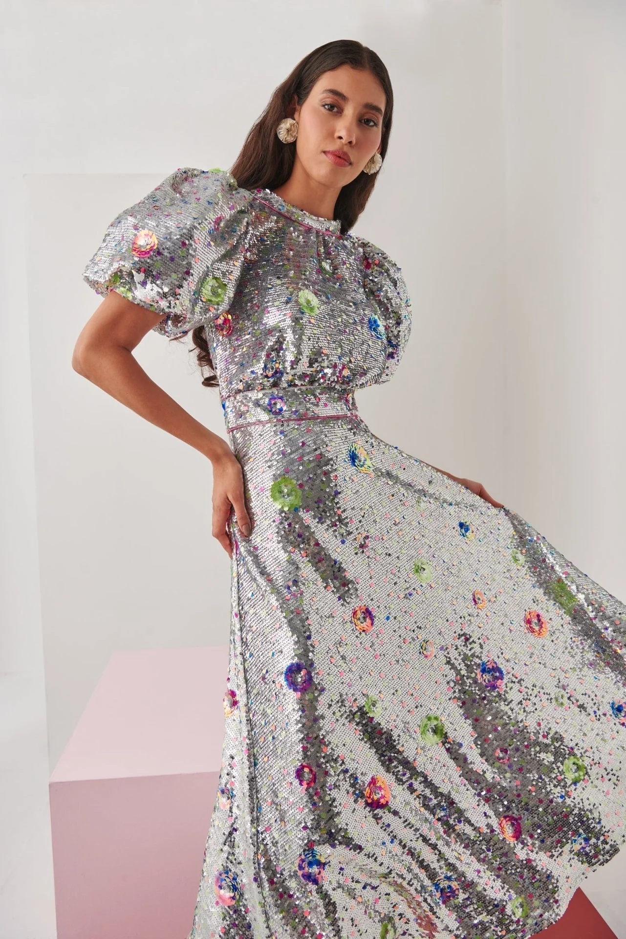 Seraph Dress Silver - Image 5
