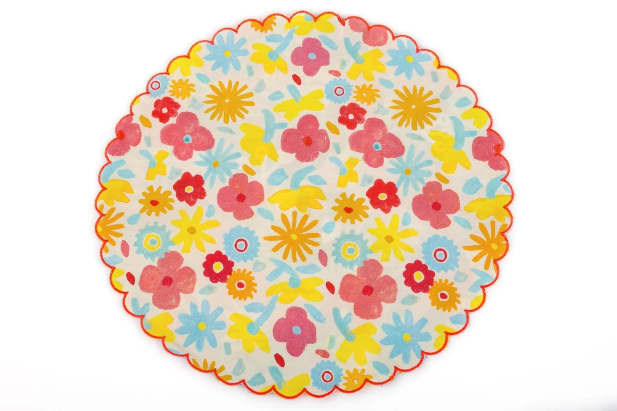 SET OF 2 ROUND PLACE MAT - Image 3