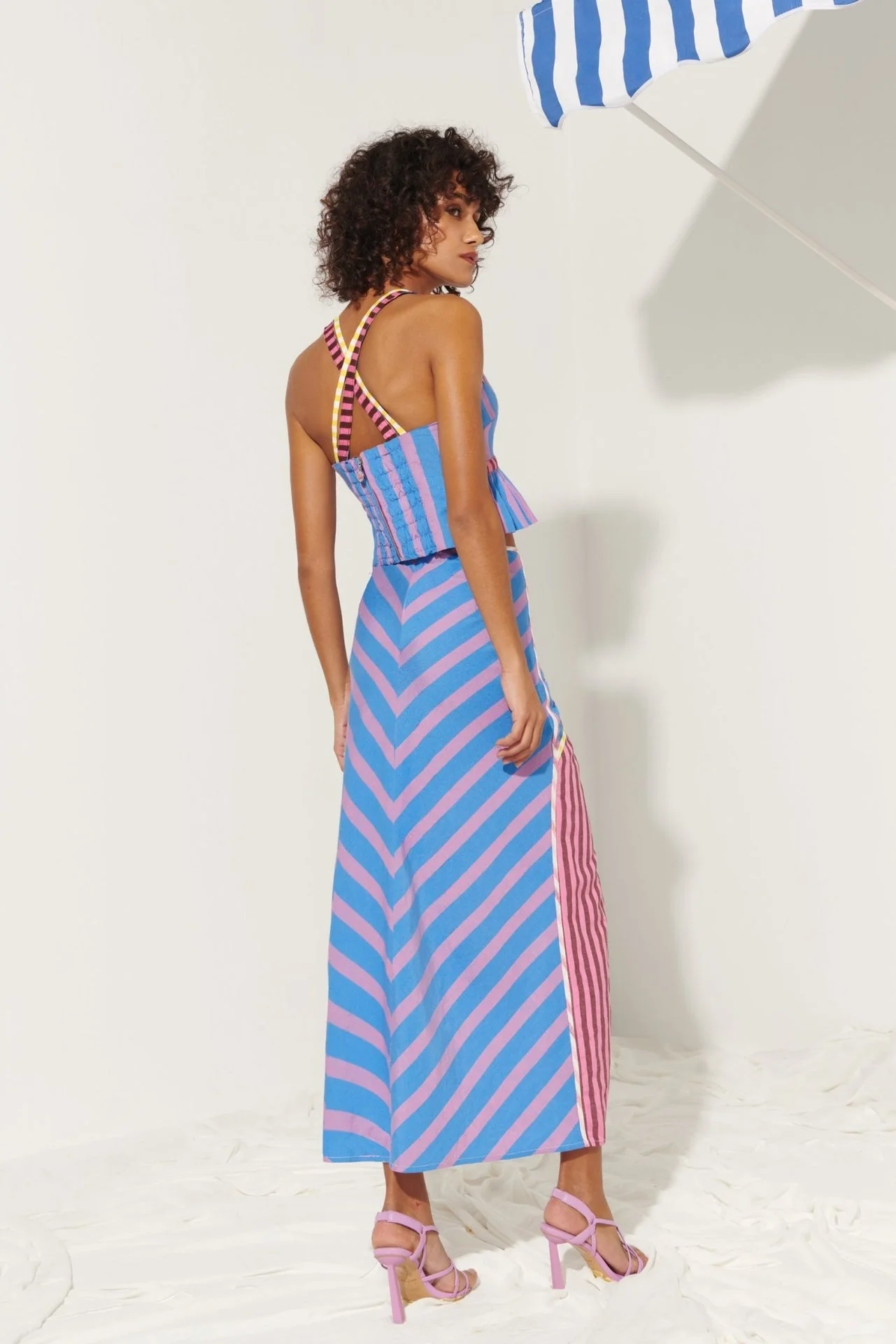 Souci Skirt Stripe - Image 5