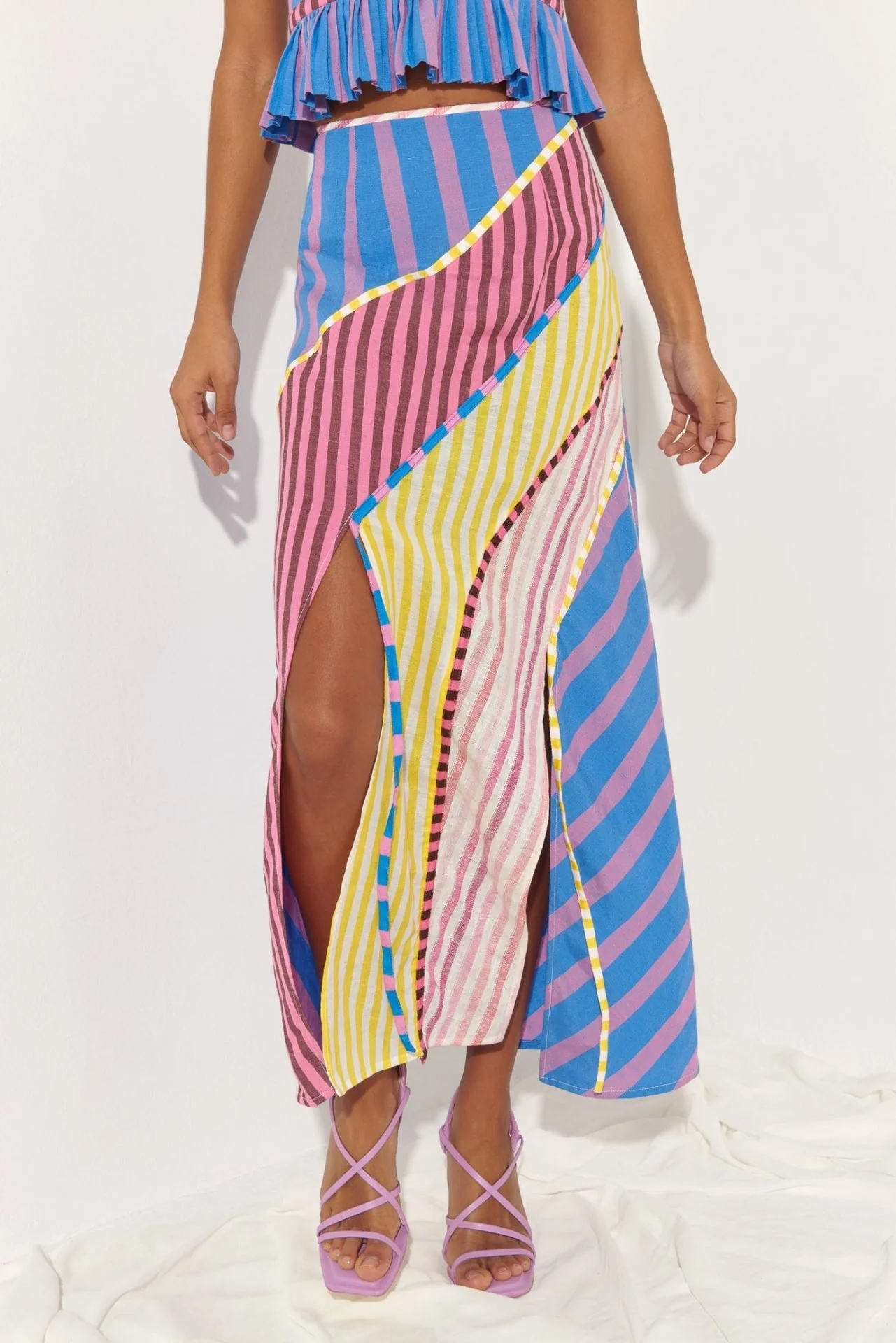 Souci Skirt Stripe - Image 6