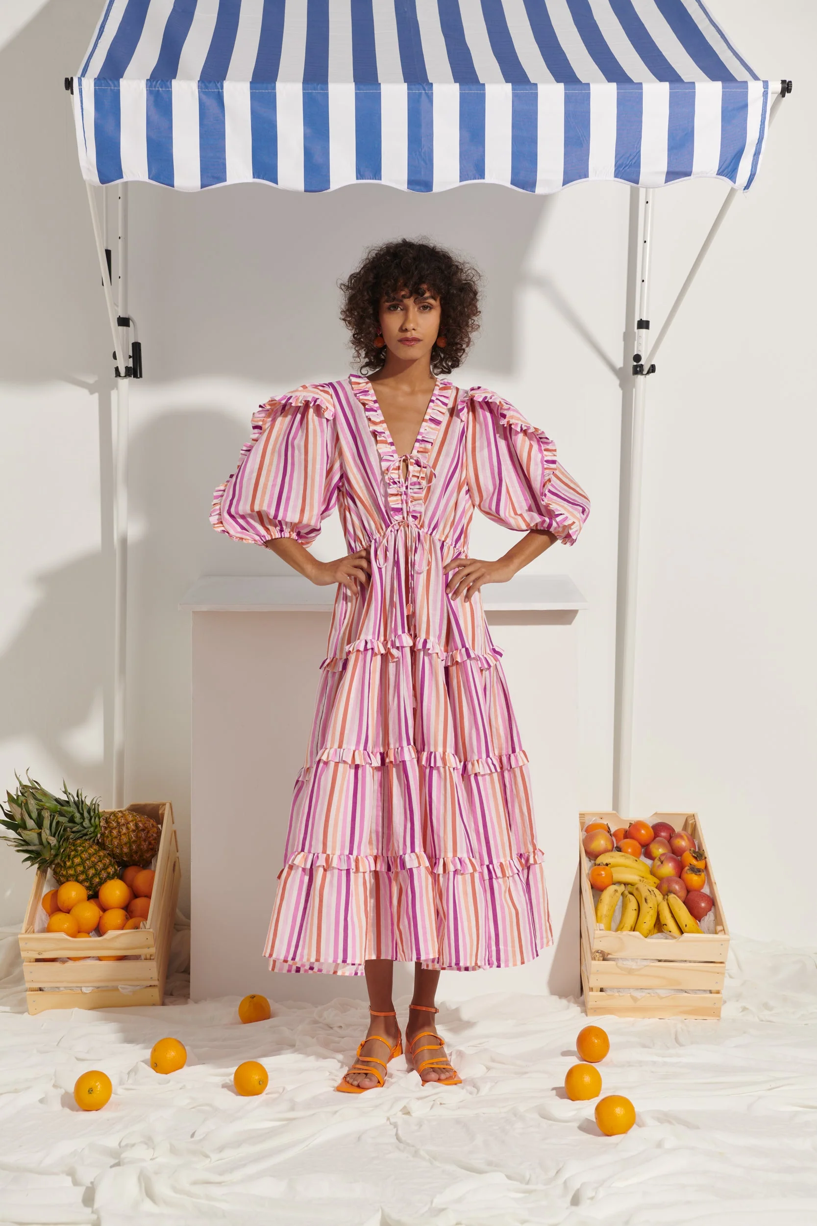 Teresa Dress Pink - Image 2