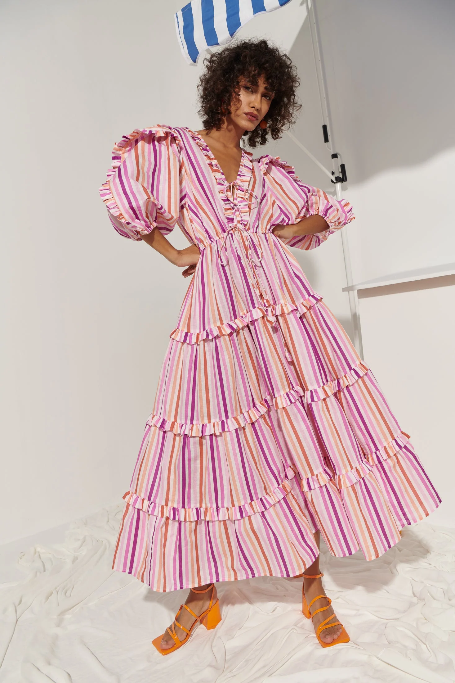 Teresa Dress Pink - Image 3