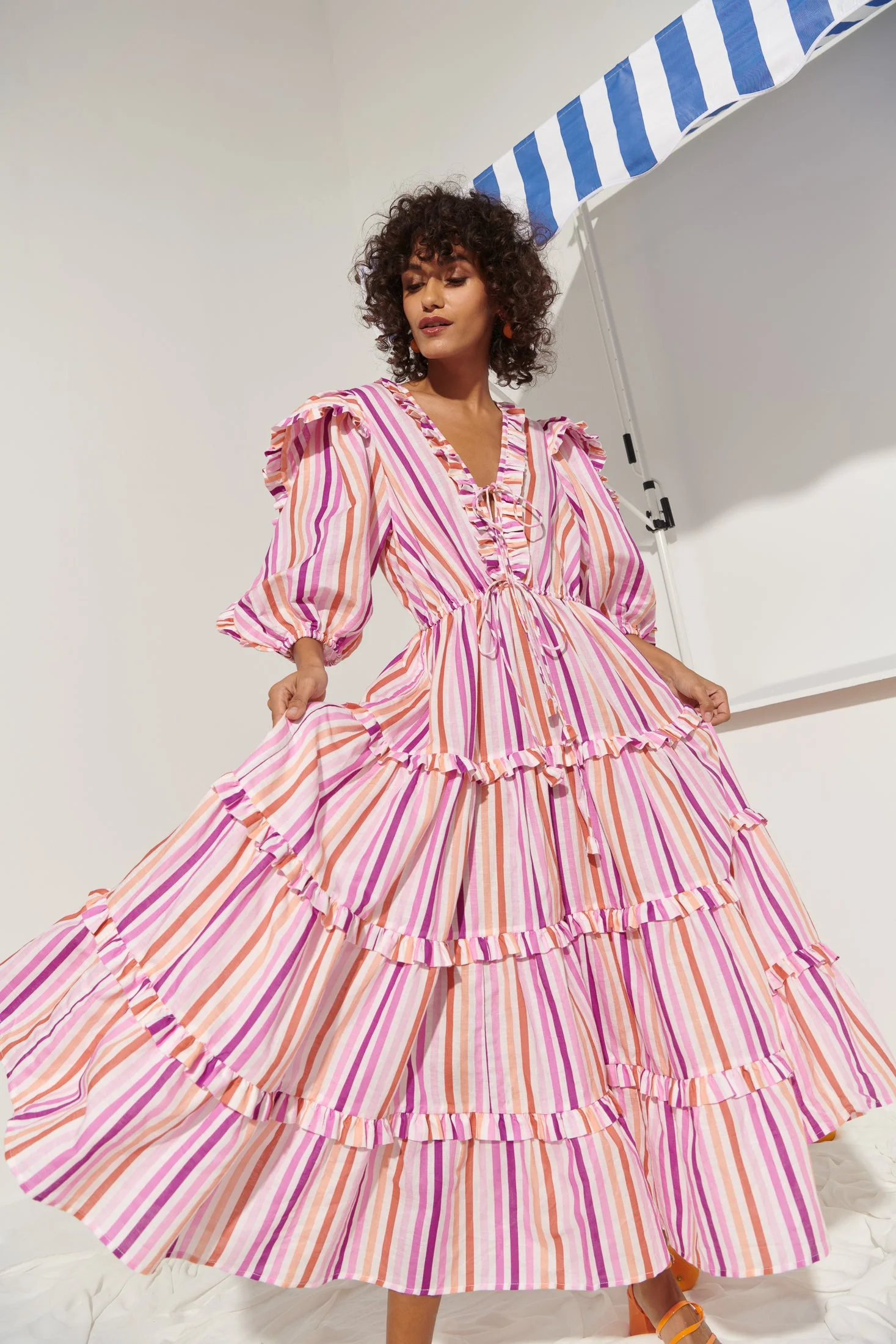 Teresa Dress Pink - Image 4