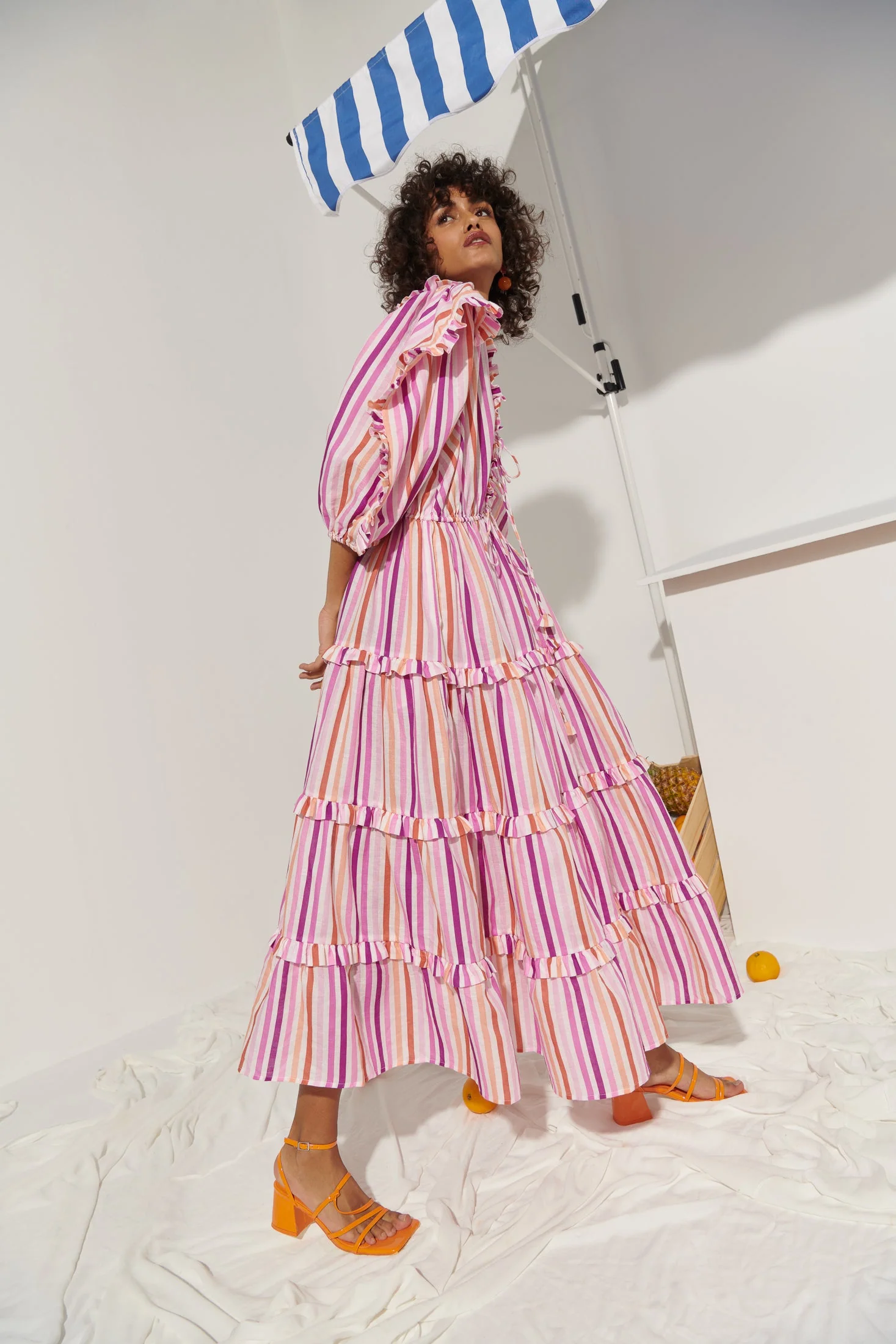 Teresa Dress Pink - Image 5