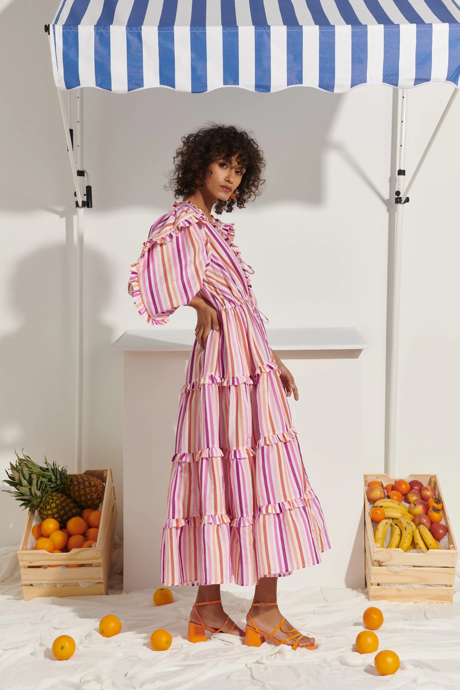 Teresa Dress Pink - Image 6