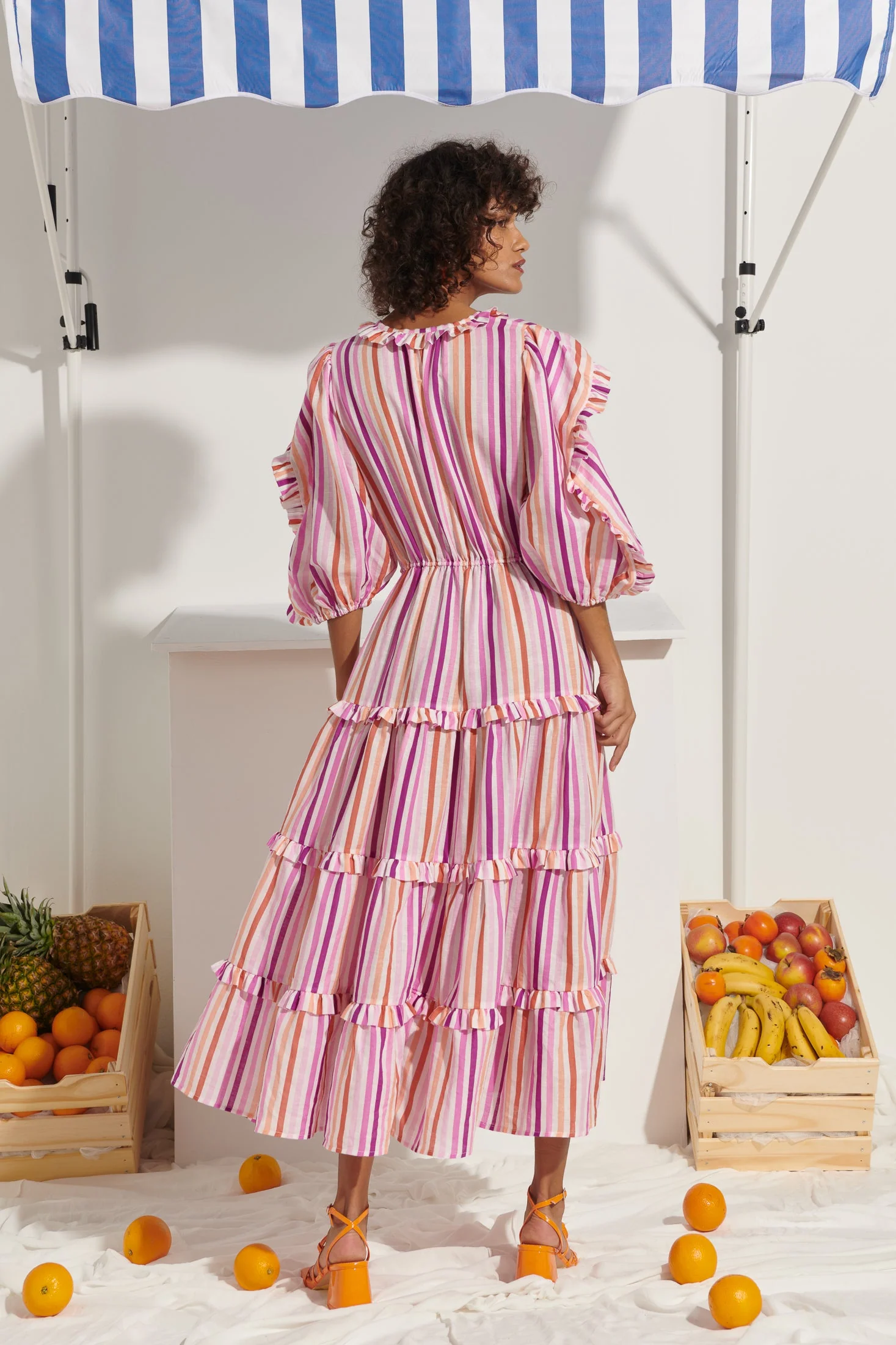 Teresa Dress Pink - Image 7