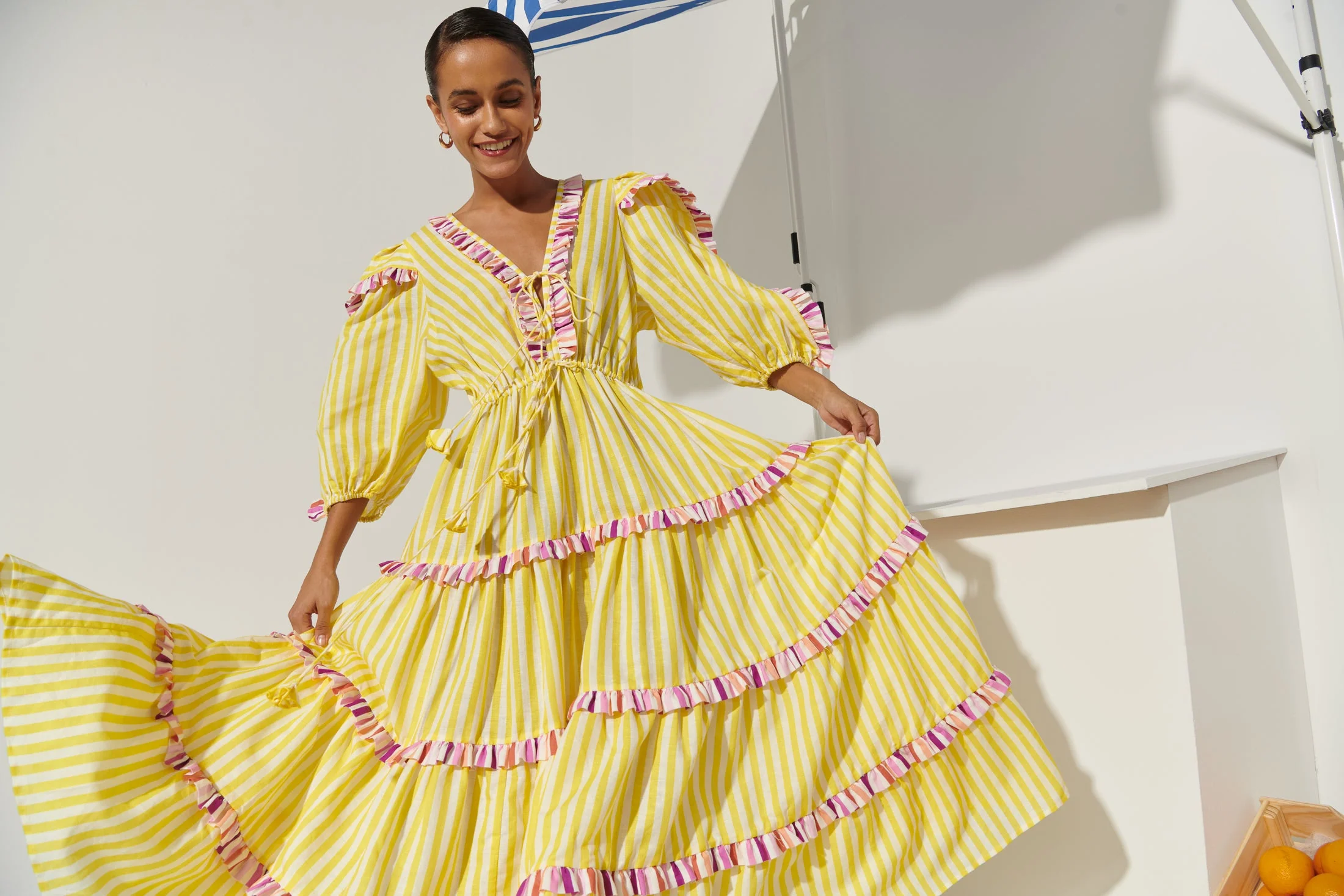 Teresa Dress Yellow - Image 5