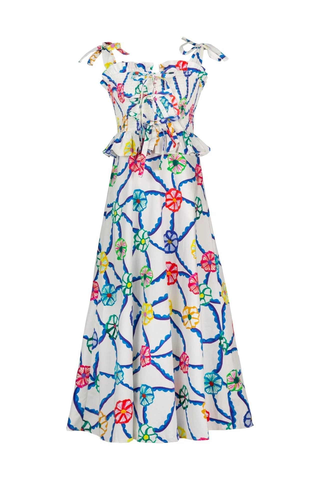 Turpan Blue Dress - Image 2