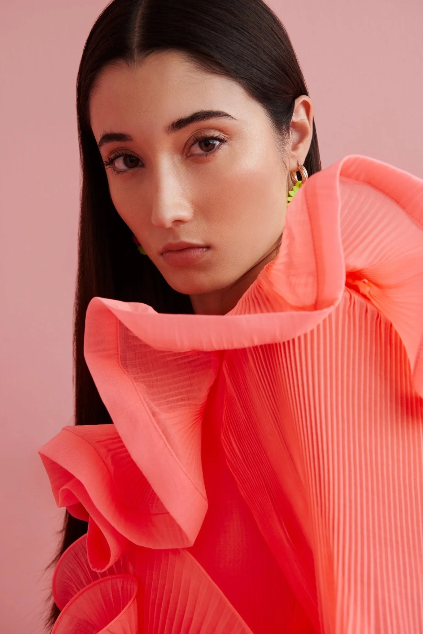 Utopía Dress Neon Pink - Image 5